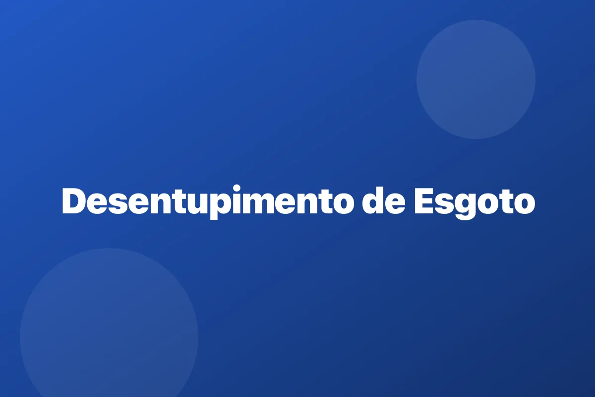Hidrojateamento de tubulação em Guarulhos